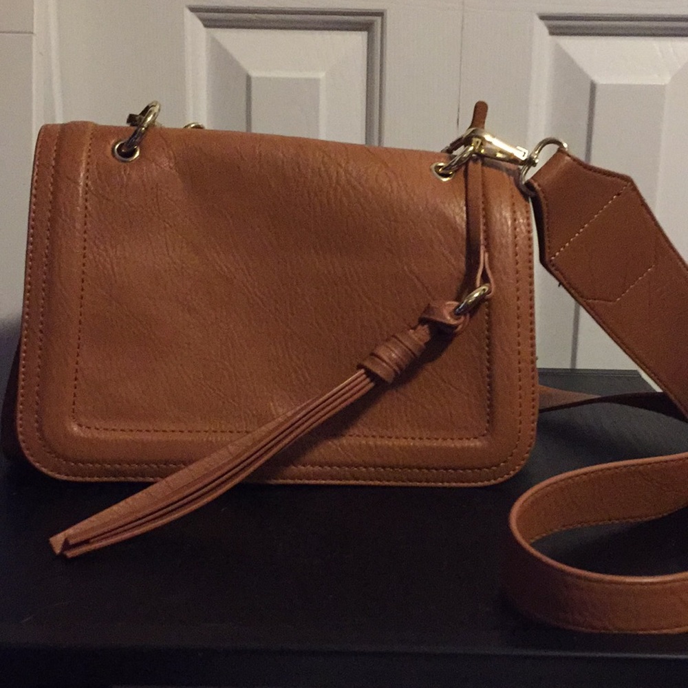 Charming Charlie Cognac Shoulder Bag